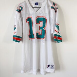 Vintage Champion Miami Dolphins Dan Marino Jersey XL
